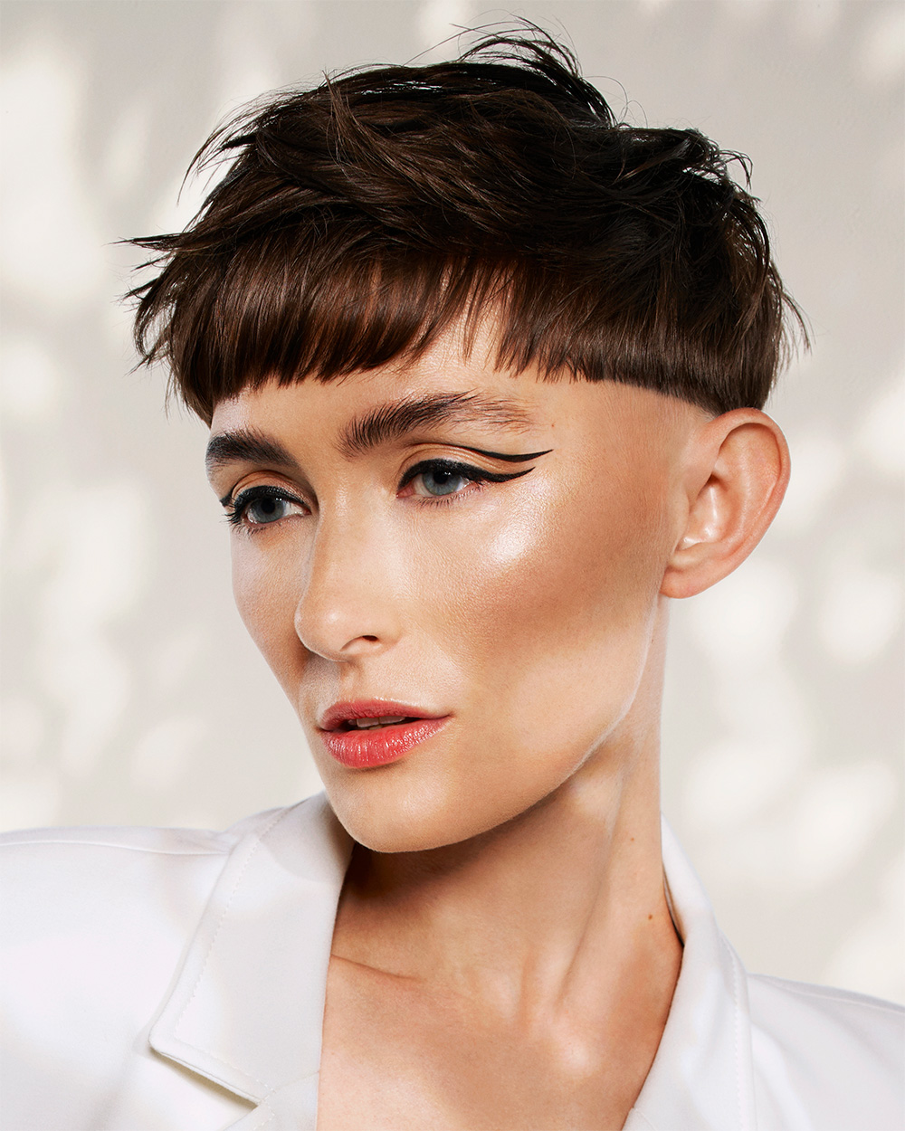 Brunette Crop - Emma Simmons - BHA North Eastern Hairdresser of the Year 2026 Finalist Collection